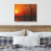 Lake Kariba Canvas Afdruk (Insitu (Slaapkamer))