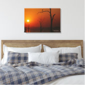 Lake Kariba Canvas Afdruk (Insitu (Slaapkamer))