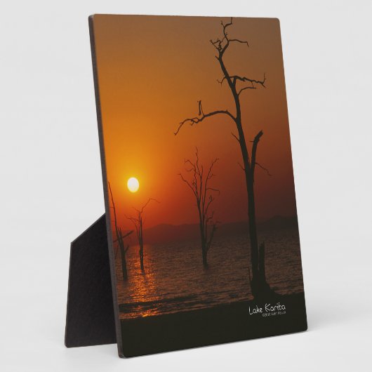 Lake Kariba Fotoplaat (Zijkant)