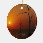 Lake Kariba Keramisch Ornament (Links)