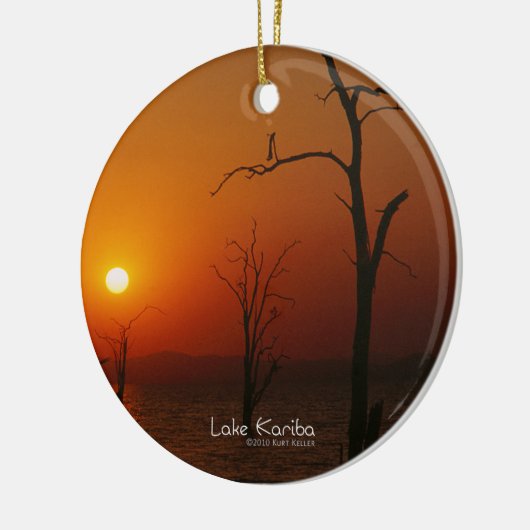 Lake Kariba Keramisch Ornament (Links)