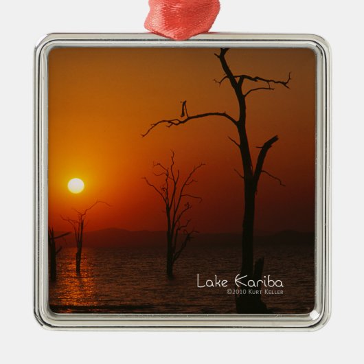 Lake Kariba Metalen Ornament (Voorkant)