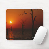 Lake Kariba Sunset Mousepad Muismat (Met muis)