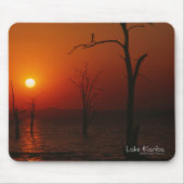 Lake Kariba Sunset Mousepad Muismat (Voorkant)