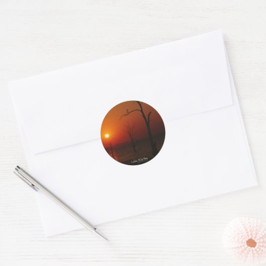 Lake Kariba Sunset Sticker (Envelop)