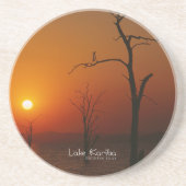 Lake Kariba Zandsteen Onderzetter (Voorkant)