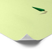 Lake Kawaguchi Fujikawaguchiko & Minobu Japan-kaar Poster (Hoek)