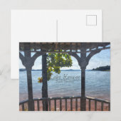 Lake Keowee South Carolina Beauarmmeer Briefkaart (Voorkant / Achterkant)