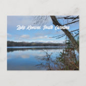 Lake Keowee South Carolina Bergreflectie Briefkaart (Voorkant)