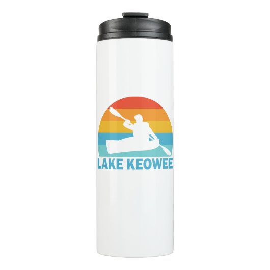 Lake Keowee South Carolina Kajak Thermosbeker (Voorkant)