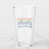 Lake Keowee South Carolina Kano Glas (Achterkant)