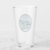 Lake Keowee South Carolina Reflectie Glas (Achterkant)