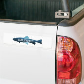 Lake Keowee South Carolina Vis Bumpersticker (Op Truck)