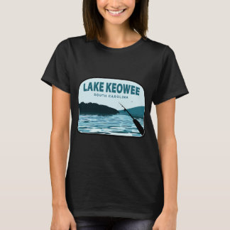 Lake Keowee South Carolina Vistangelaar T-shirt