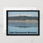 Lake Koocanusa Briefkaart (Voorkant / Achterkant)