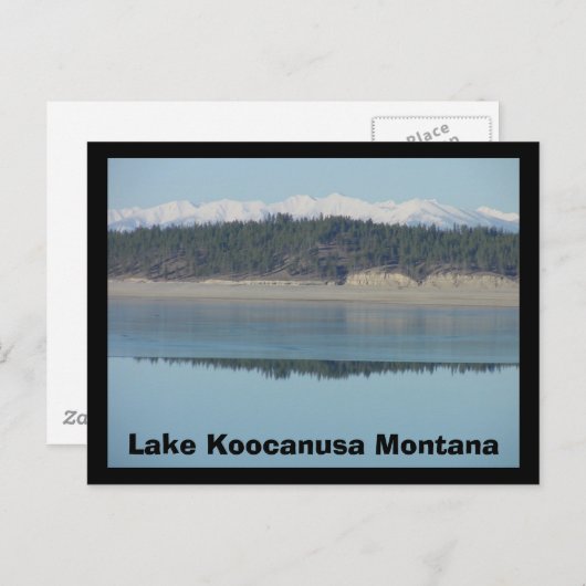 Lake Koocanusa Briefkaart (Voorkant / Achterkant)