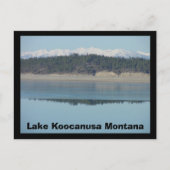 Lake Koocanusa Briefkaart (Voorkant)