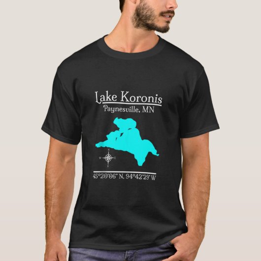 Lake Koronis Minnesota Tanktop (Voorkant)