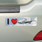 Lake LA 4-200 bumper sticker (Op auto)