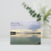 Lake La Belle, Oconomowoc, Wisconsin Briefkaart (Staand voorkant)