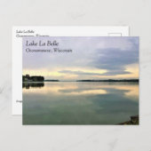 Lake La Belle, Oconomowoc, Wisconsin Briefkaart (Voorkant / Achterkant)