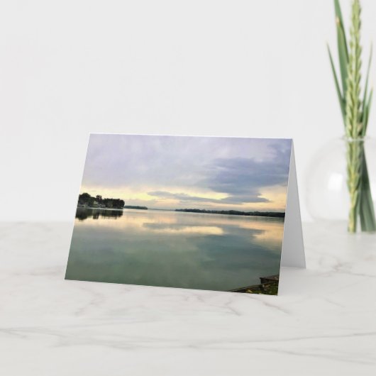 Lake La Belle, Oconomowoc, Wisconsin Kaart (Voorkant)