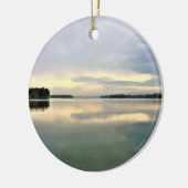 Lake La Belle, Oconomowoc, Wisconsin Keramisch Ornament (Links)