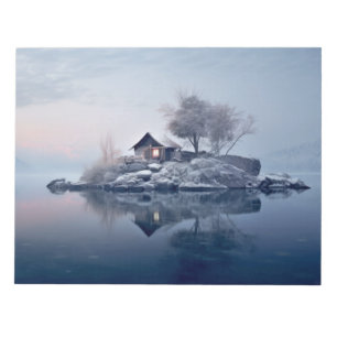 Lake Landschap Meditatie Serene Kalm Notitieblok