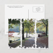 Lake Lanier 3 Box Briefkaart van Angela Clay (Voorkant / Achterkant)