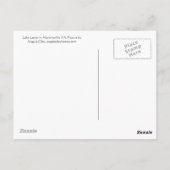 Lake Lanier 3 Box Briefkaart van Angela Clay (Achterkant)