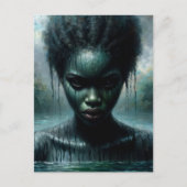 Lake Lanier Afro-Amerikaanse Water Spirit Briefkaart (Voorkant)