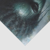 Lake Lanier Afro-Amerikaanse Water Spirit Tissuepapier (Detail)