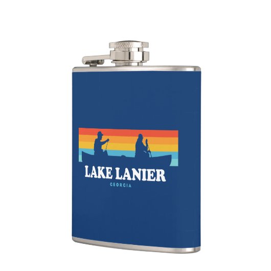 Lake Lanier Georgia Canoe Heupfles (Links)