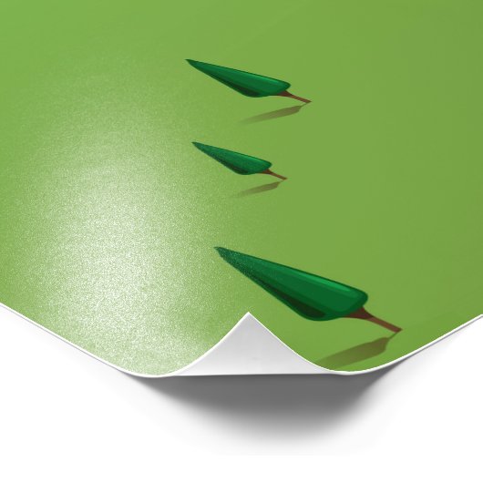 Lake Lanier Georgia Map Foto Afdruk (Hoek)