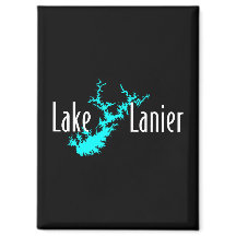 Lake Lanier Georgia Meerkaart Varend en Vissen
