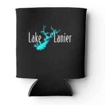 Lake Lanier Georgia Meerkaart Varend en Vissend