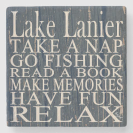 Lake Lanier, Georgia, Quote Onderzetters Navy