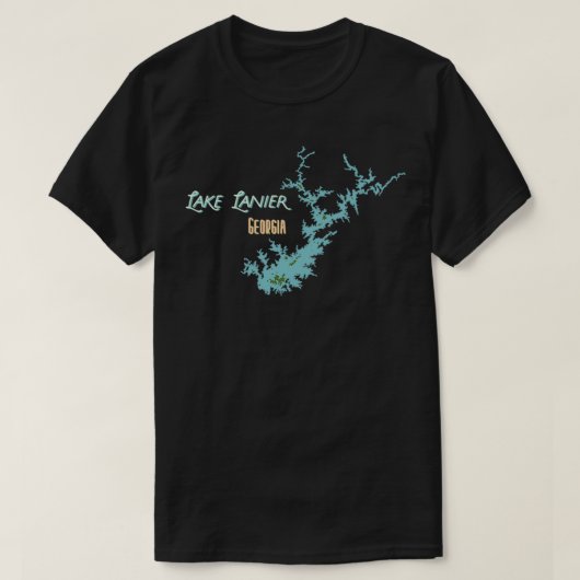 Lake Lanier Georgia T-shirt (Design voorkant)