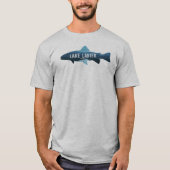 Lake Lanier Georgia Vis T-shirt (Voorkant)