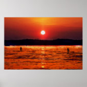 Lake Lanier Sunset Poster (Voorkant)