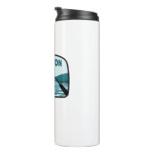 Lake Lavon Texas Gevist Rod Thermosbeker (Geroteerd rechts)