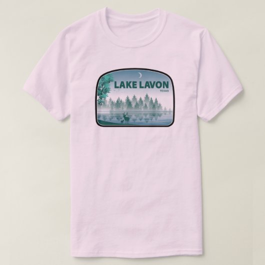 Lake Lavon Texas Herten T-shirt (Design voorkant)