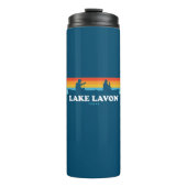 Lake Lavon Texas kano Thermosbeker (Voorkant)