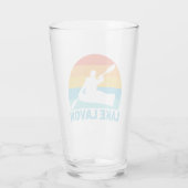 Lake Lavon Texas Kayak Glas (Achterkant)