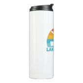Lake Lavon Texas Kayak Thermosbeker (Gedraaid links)