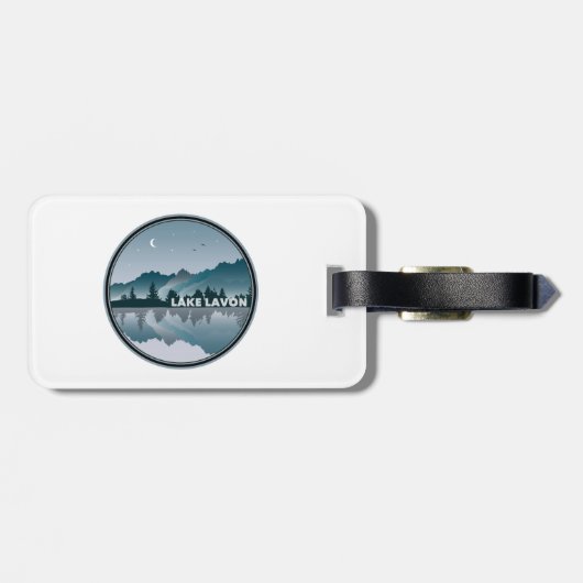 Lake Lavon Texas Reflectie Bagagelabel (Achterkant horizontaal)