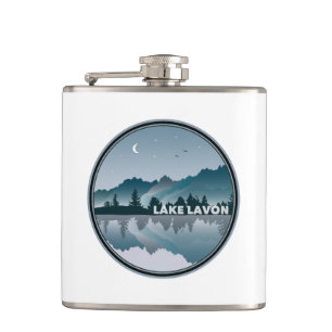 Lake Lavon Texas Reflectie Heupfles