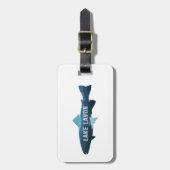 Lake Lavon Texas Vis Bagagelabel (Voorkant verticaal)