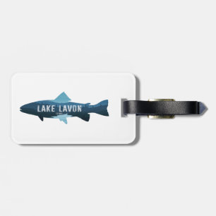 Lake Lavon Texas Vis Bagagelabel