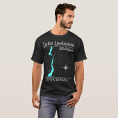 Lake Leelanau, Michigan T-shirt (Voorkant volledig)